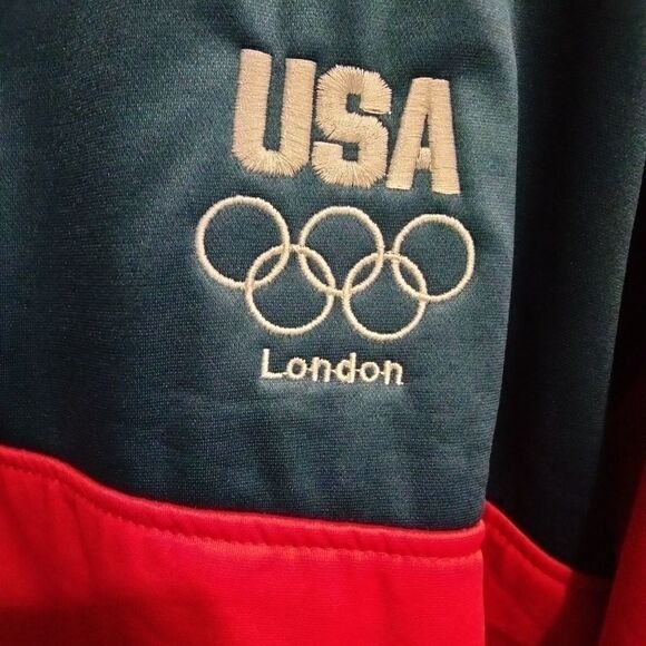USA 2012 London Olympics Quarter Zip Pullover - Picture 2 of 5